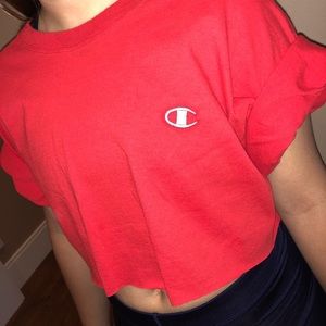 Champion crop tee